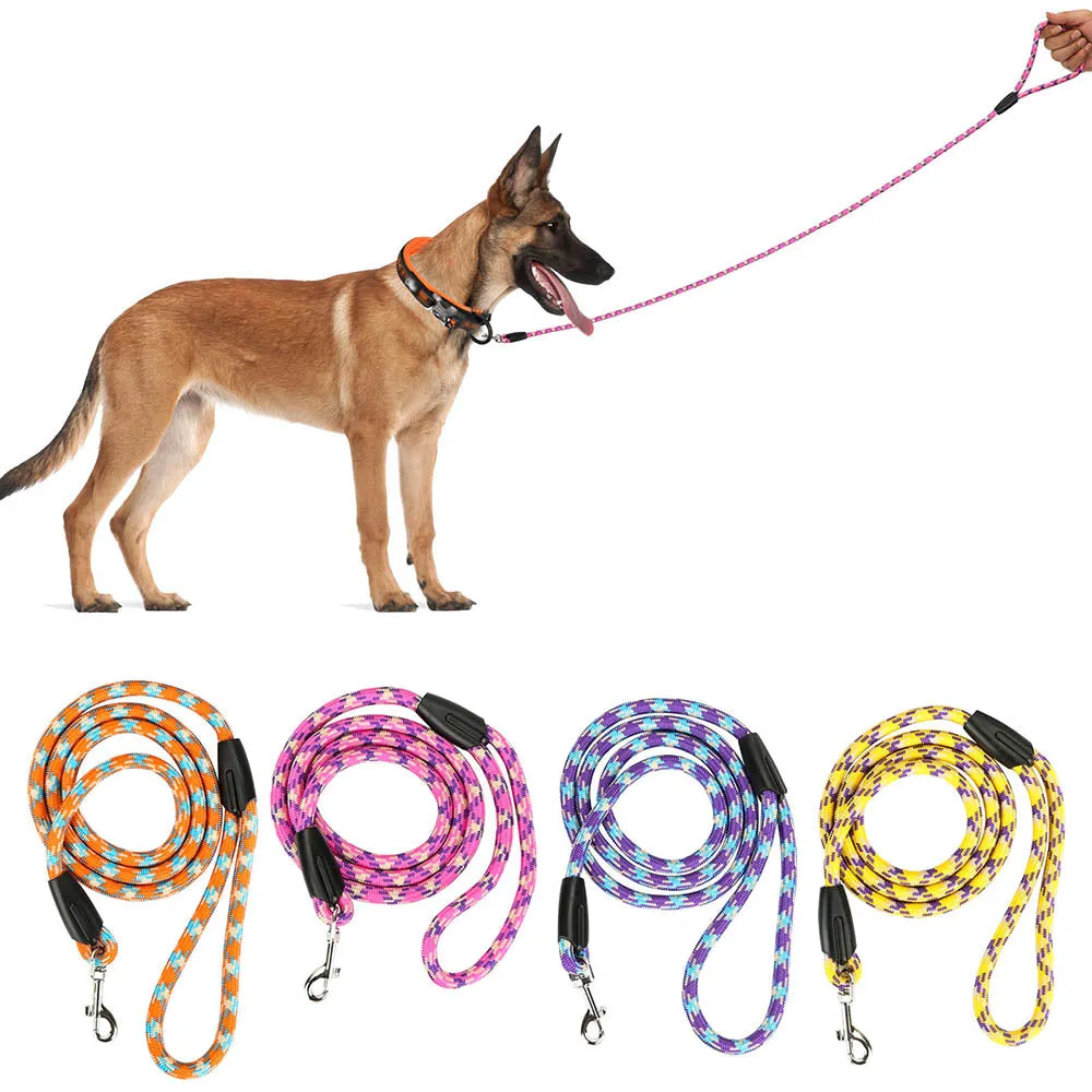 1.2m Long Dog Leash Nylon Traction Rope