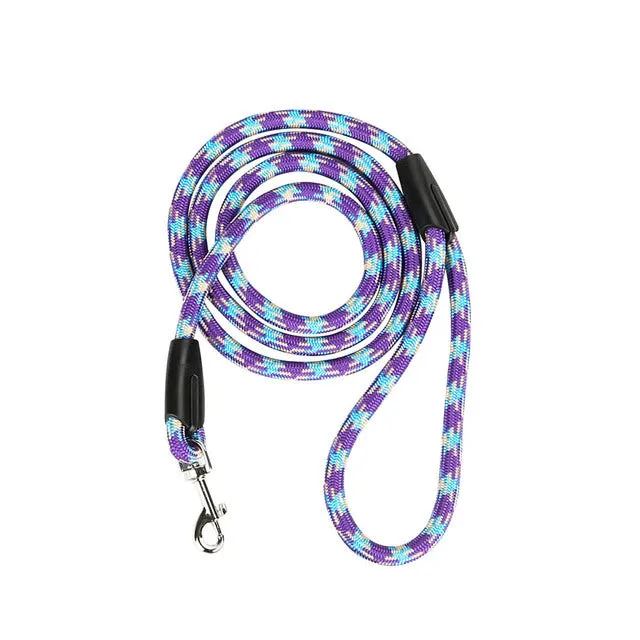 1.2m Long Dog Leash Nylon Traction Rope