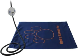4560cm Pet Electric Heating Pad Blanket Pet Dog Cat Winter Warmer Pad Waterproof Adjustable Temperature Dog Mats,Blue