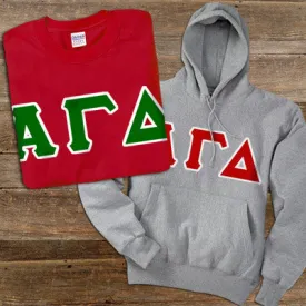 Alpha Gamma Delta Hoodie and T-Shirt, Package Deal - TWILL