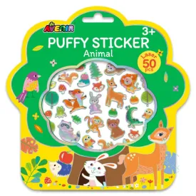 Animal puffy Stickers