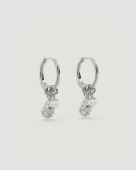 By Charlotte Silver Ocean Mist Hoops - Sterling Silver