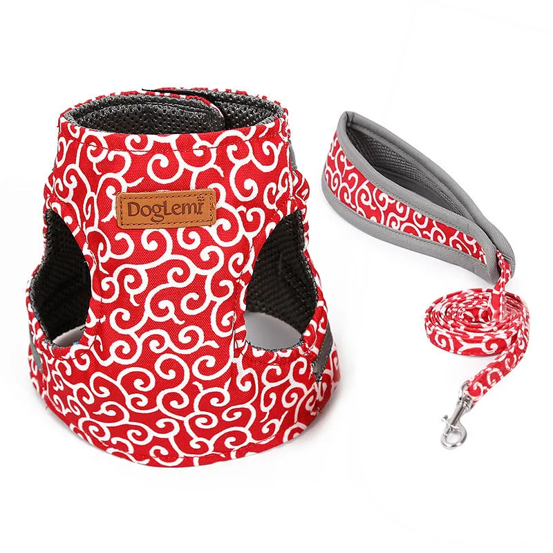 Cat Vest Harness with Traction Rope