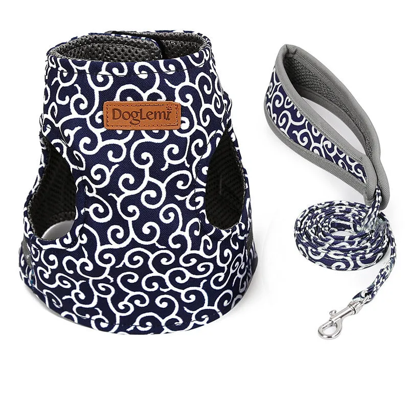 Cat Vest Harness with Traction Rope