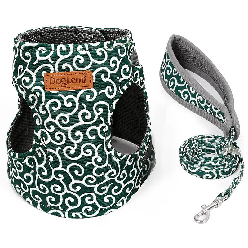 Cat Vest Harness with Traction Rope