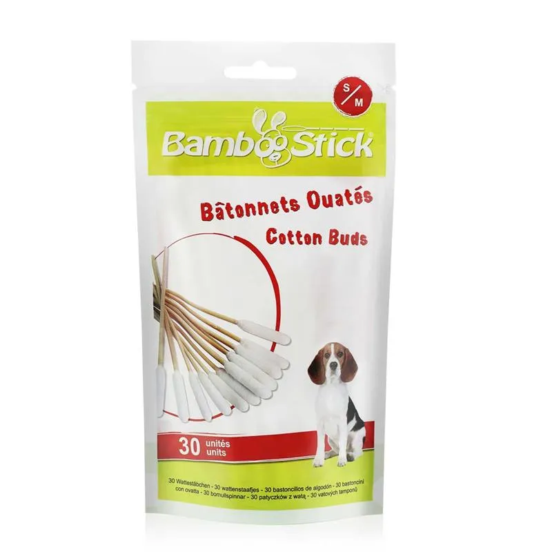 Cotton bud ear cleaners for dogs by BambooStick