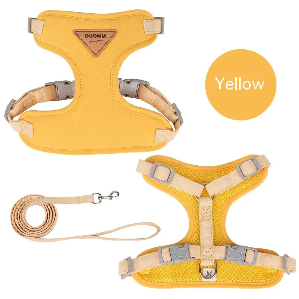 Dog Breast Strap Anti Breaking Loose Pet Harness Hand Holding Rope