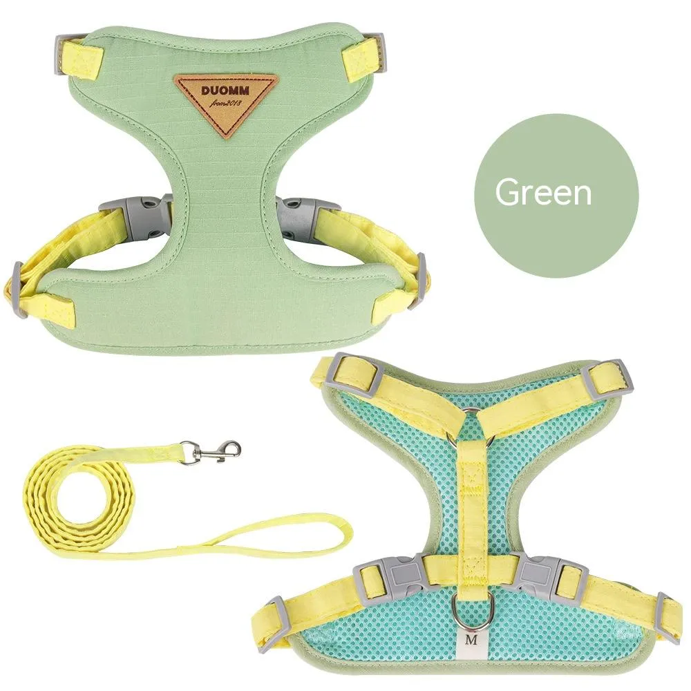 Dog Breast Strap Anti Breaking Loose Pet Harness Hand Holding Rope