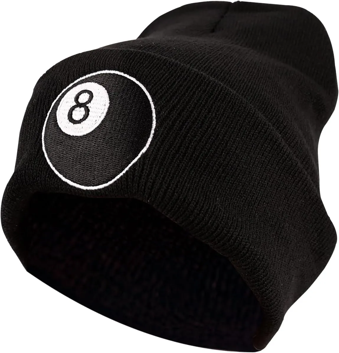 Dog Embroidery Beanie Hat Unisex Knit Cuffed Cap Women Men Gift