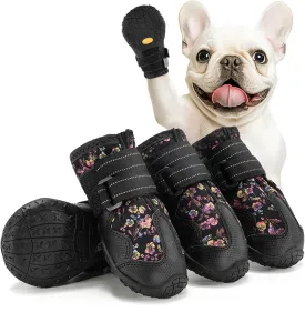 Dog Shoes for Medium Dogs, Large Dog Boots for Winter Snow, Hot Pavement, Dog Booties & Paw Protectors Size 5