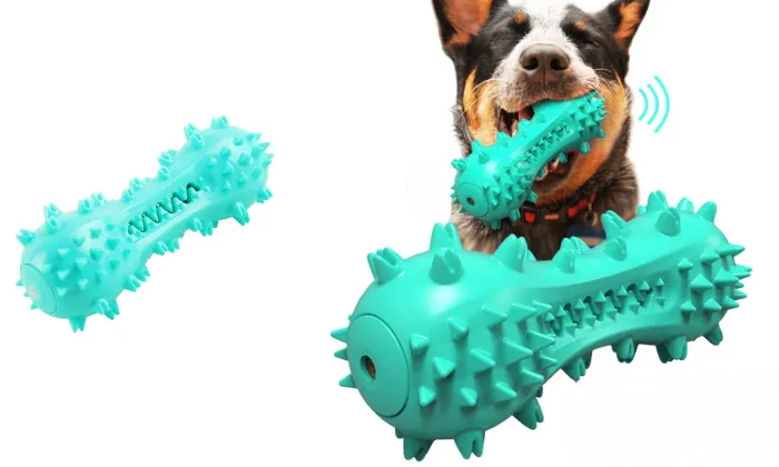 Dog Sound Dumbbell Toy