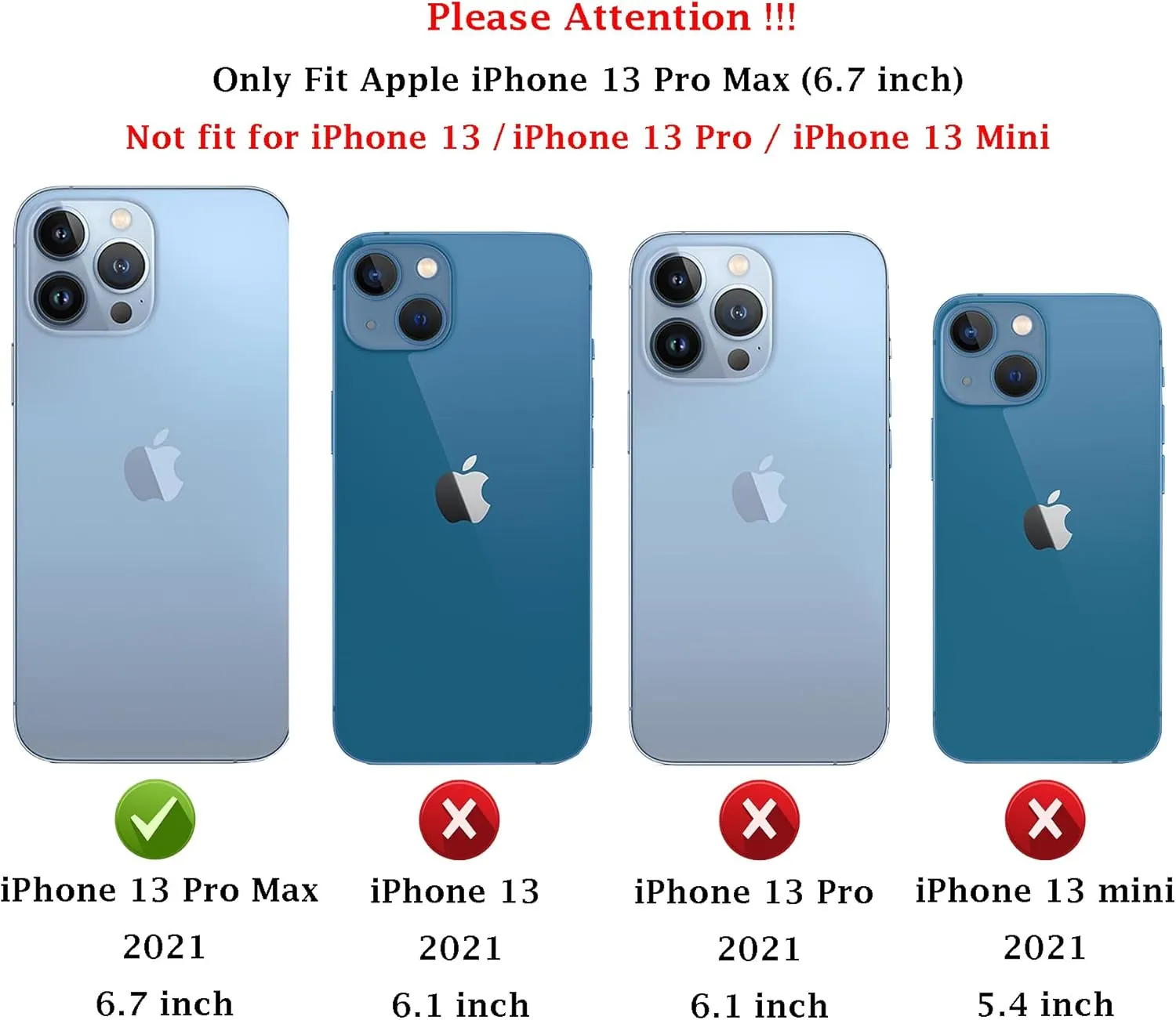 for iPhone 13 Pro Max Case with Camera Lens Cover HD Screen Protector, Military Grade Drop Protection Magnetic Ring Holder Kickstand Protective Phone Case for Apple iPhone 13 Pro Max 6.7 inch (Black)