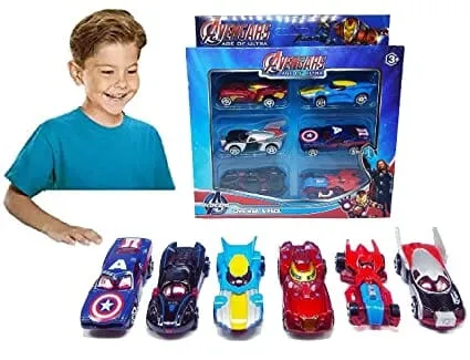 G.FIDEL Age of Ultra - Set of 6 Cars Civil War 6-Pack