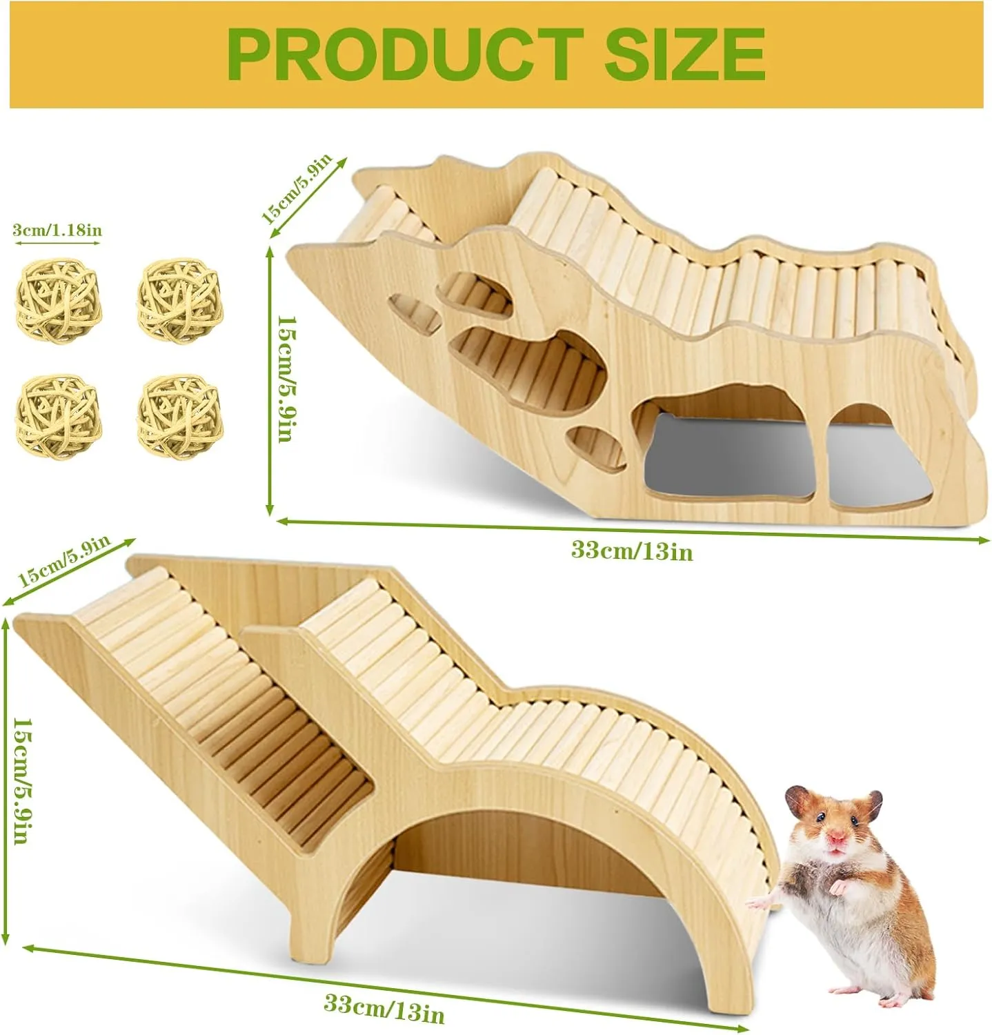 Hamster Tunnel Hideout Climbing Ladder,Burying in Hamster for Bedding,for Dwarf Gerbils and Mouse Mice Rat Other Small Animals Etc (Labyrinth TunnelB)