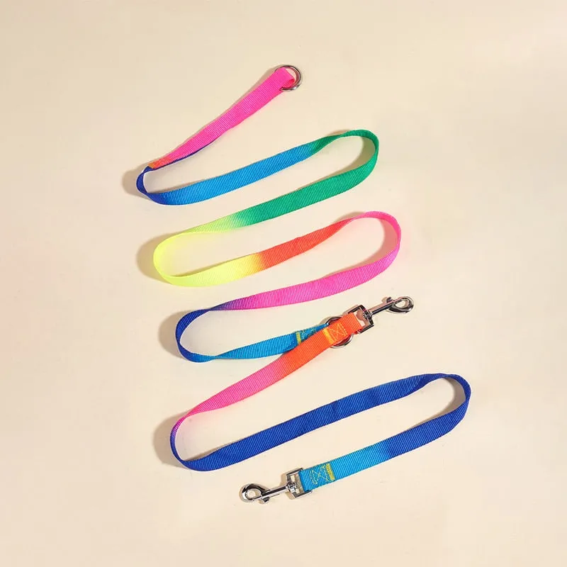 Hands Free Dog Chain Nylon Soft Pet Traction Rope Leads Diagonally Dog Rope Explosion-proof Chain for Large Dogs