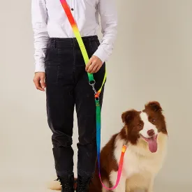 Hands Free Dog Chain Nylon Soft Pet Traction Rope Leads Diagonally Dog Rope Explosion-proof Chain for Large Dogs
