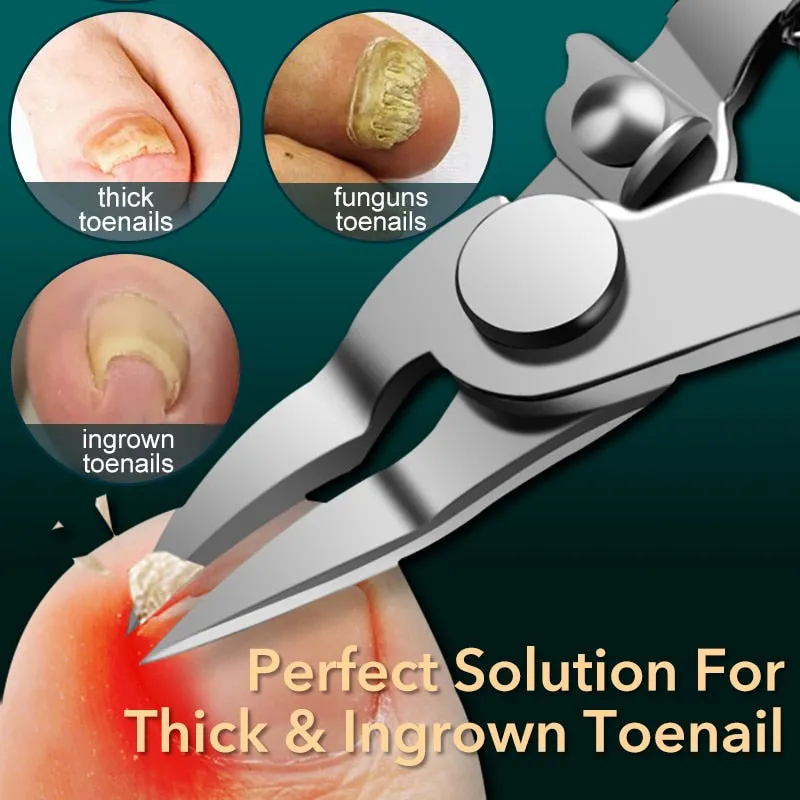 Modernized Curves Spring Clipper For Thick Ingrown Nails