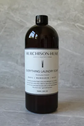 Murchison Hume Everything Landry Soap in Basil Mandarin Kale - 32 Oz