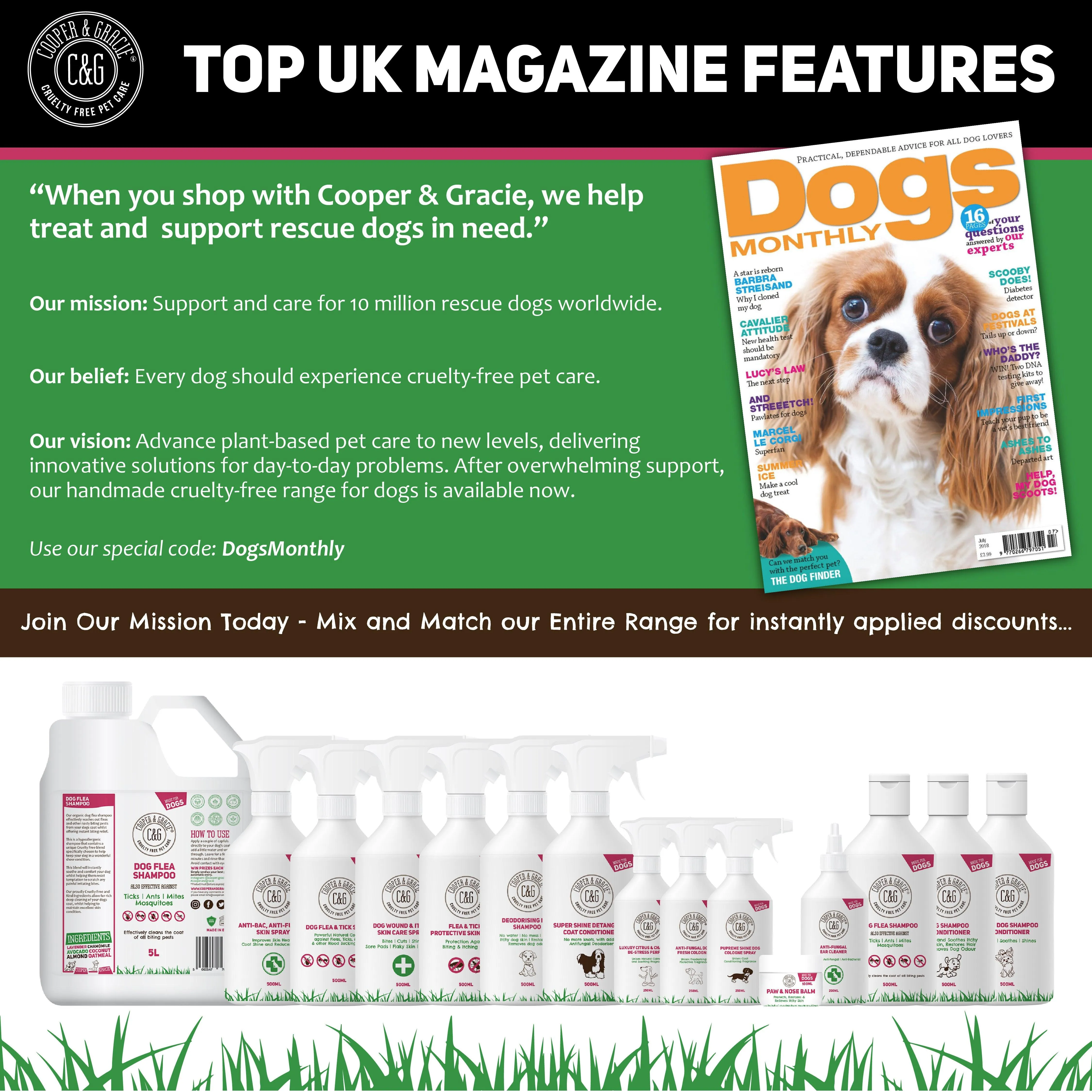 Natural Ear Cleaner for Dogs