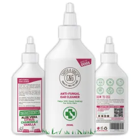 Natural Ear Cleaner for Dogs
