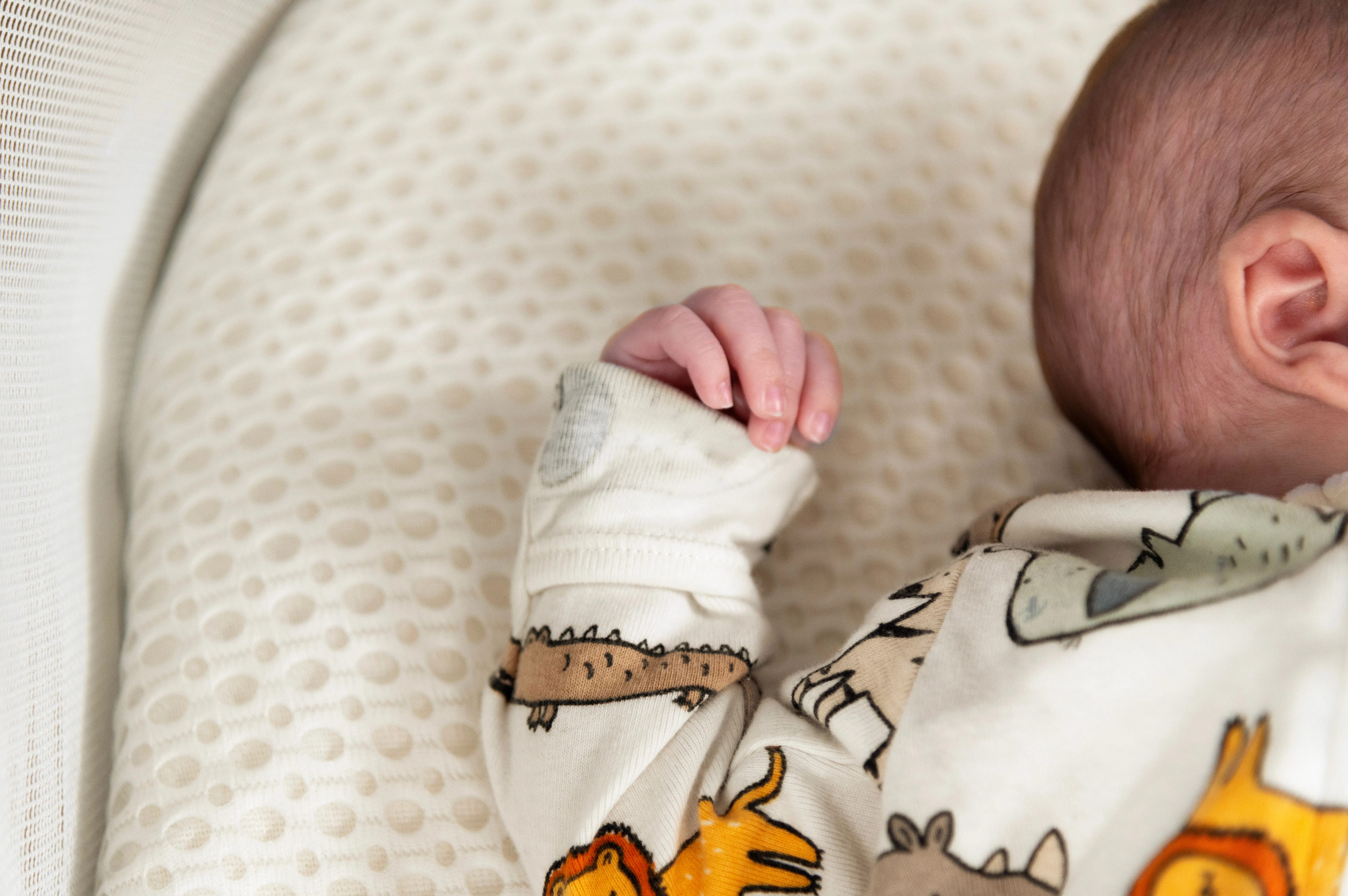 Naturepedic Organic Bassinet Mattress with Breathable Cover for Halo