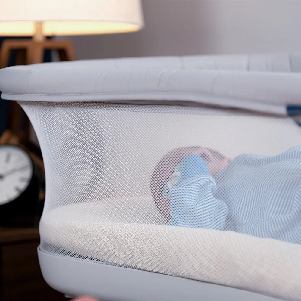 Naturepedic Organic Bassinet Mattress with Breathable Cover for Halo