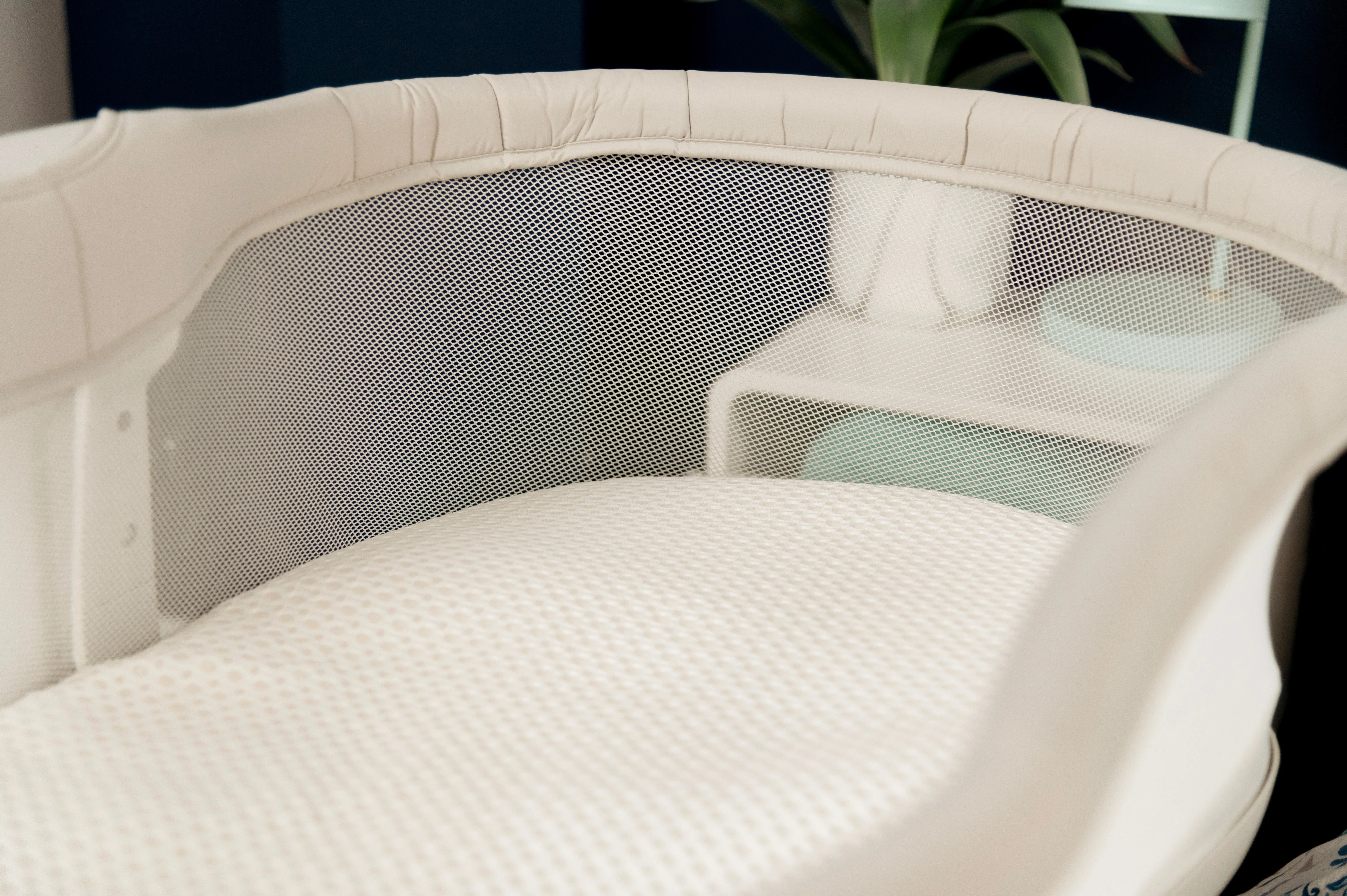 Naturepedic Organic Bassinet Mattress with Breathable Cover for Halo
