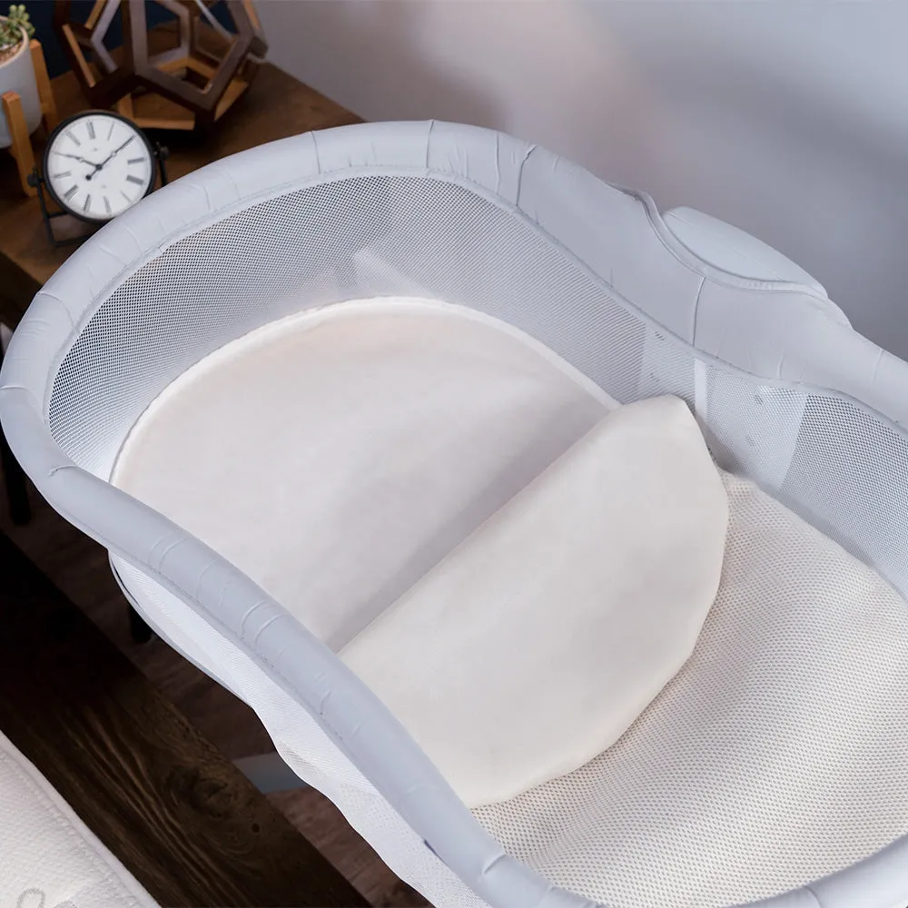 Naturepedic Organic Bassinet Mattress with Breathable Cover for Halo
