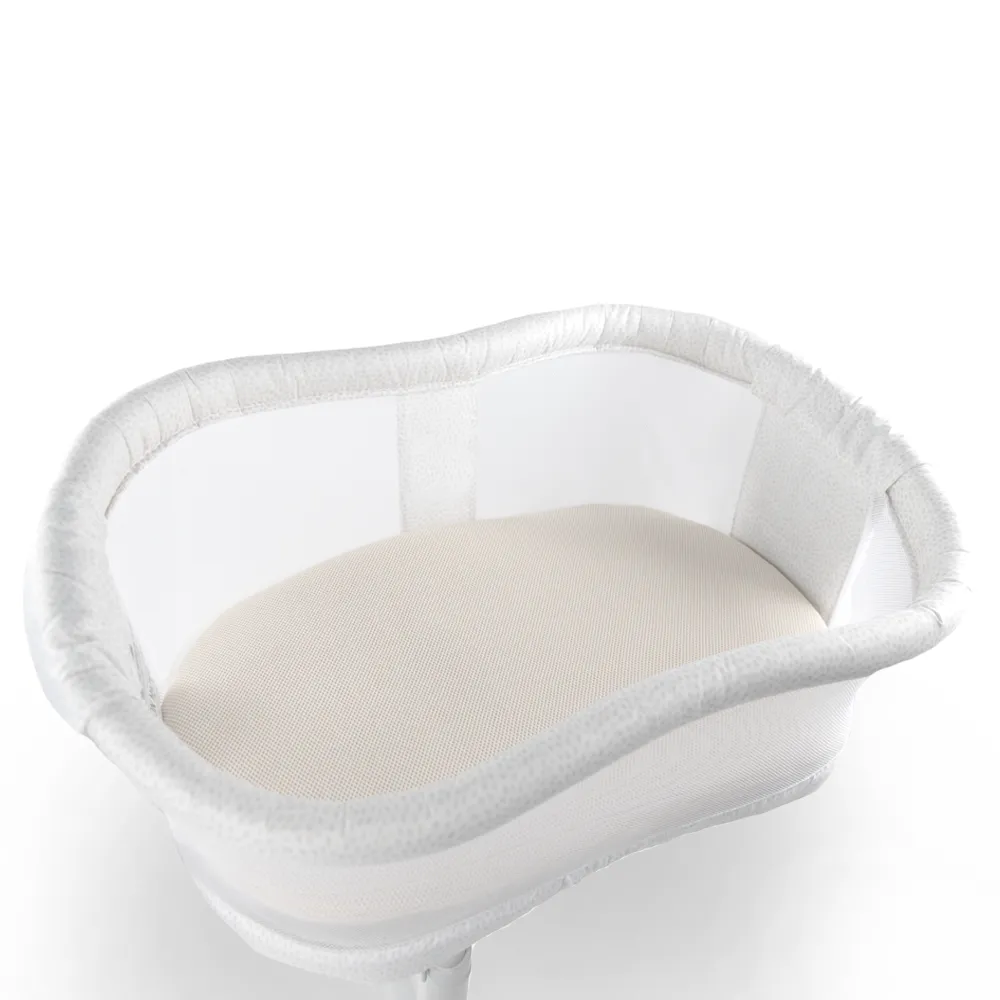 Naturepedic Organic Bassinet Mattress with Breathable Cover for Halo