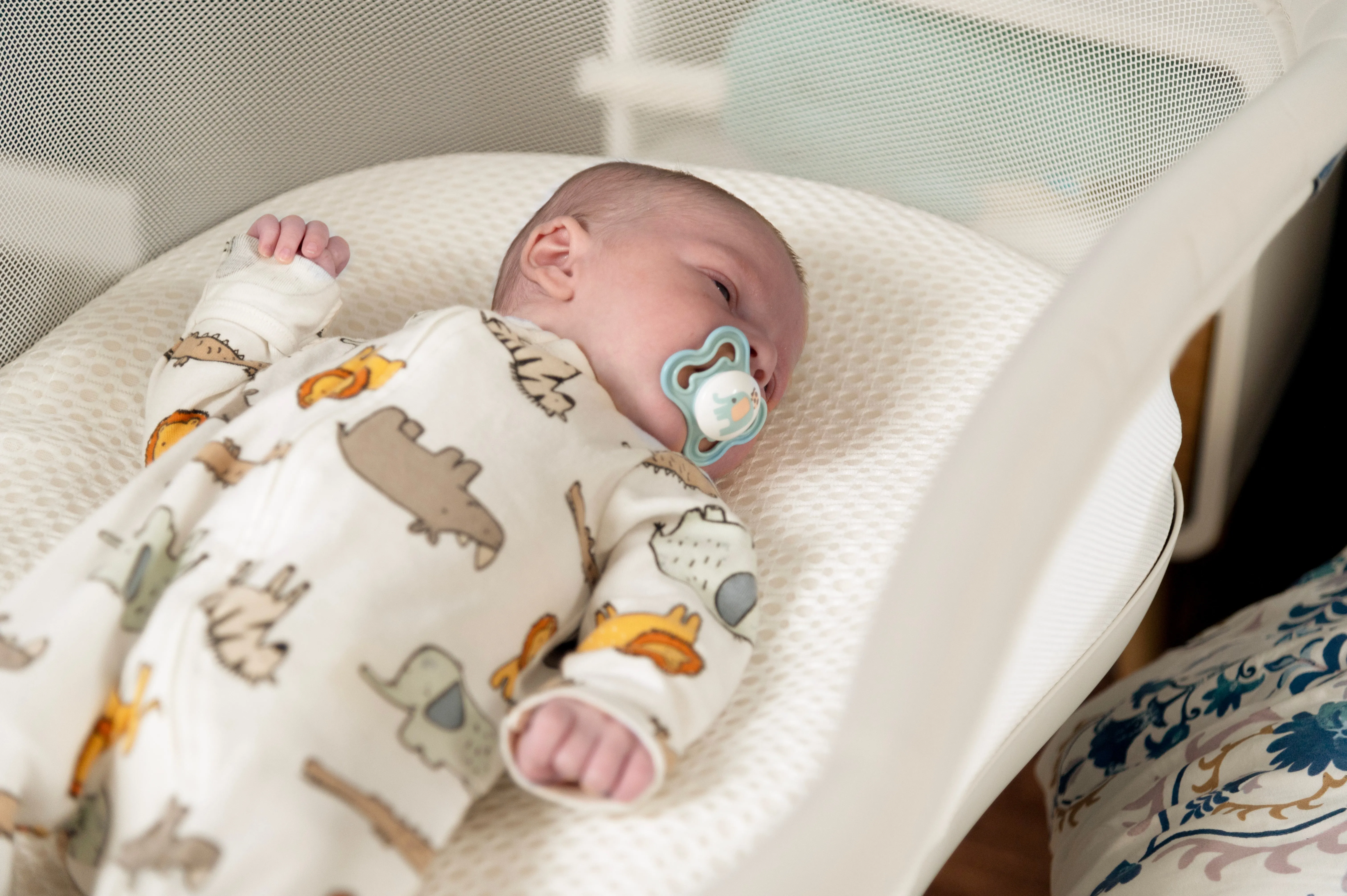 Naturepedic Organic Bassinet Mattress with Breathable Cover for Halo