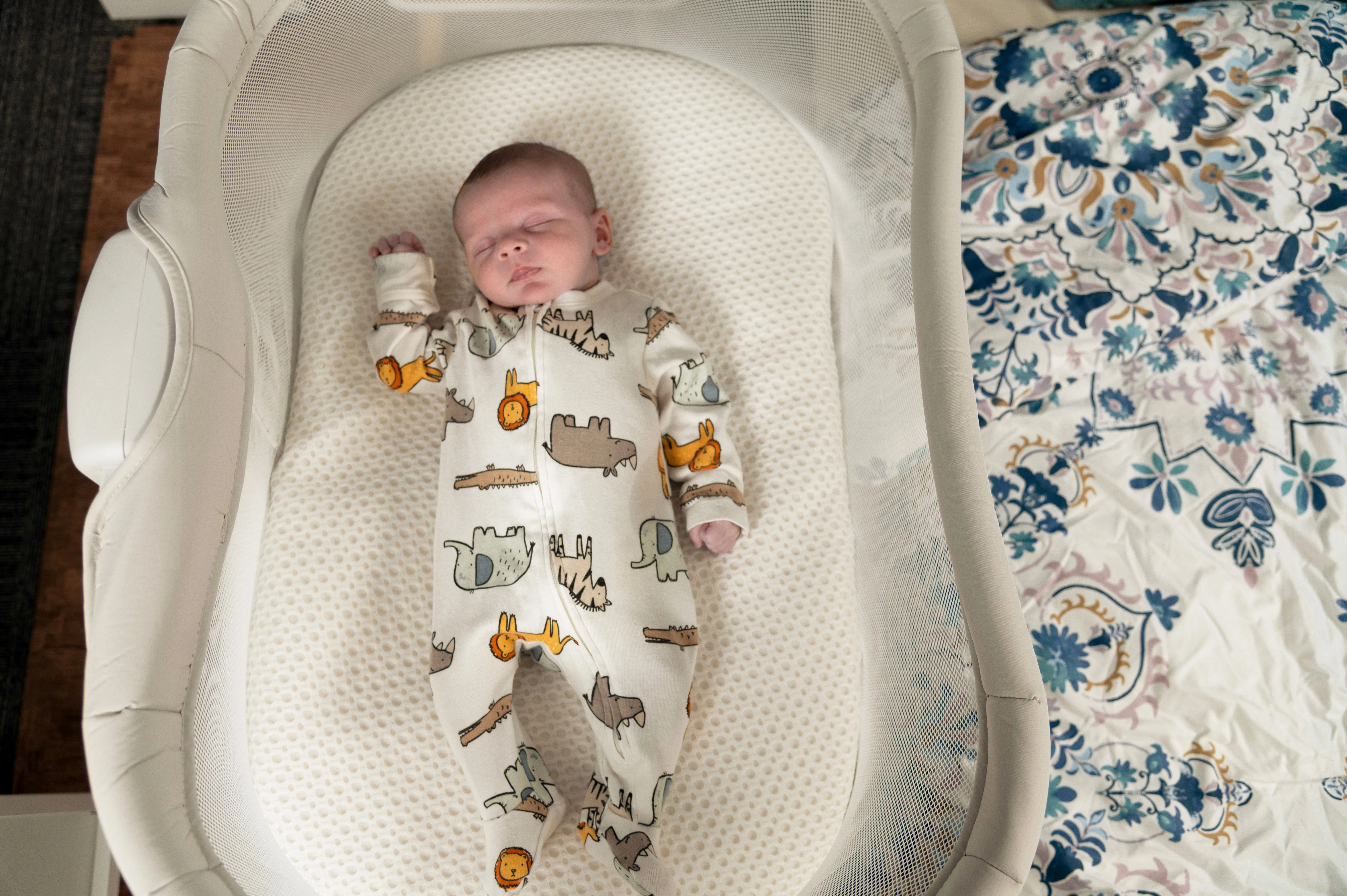 Naturepedic Organic Bassinet Mattress with Breathable Cover for Halo