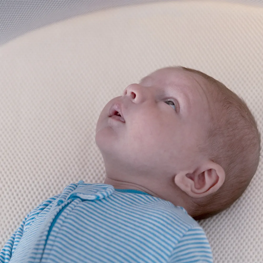 Naturepedic Organic Bassinet Mattress with Breathable Cover for Halo