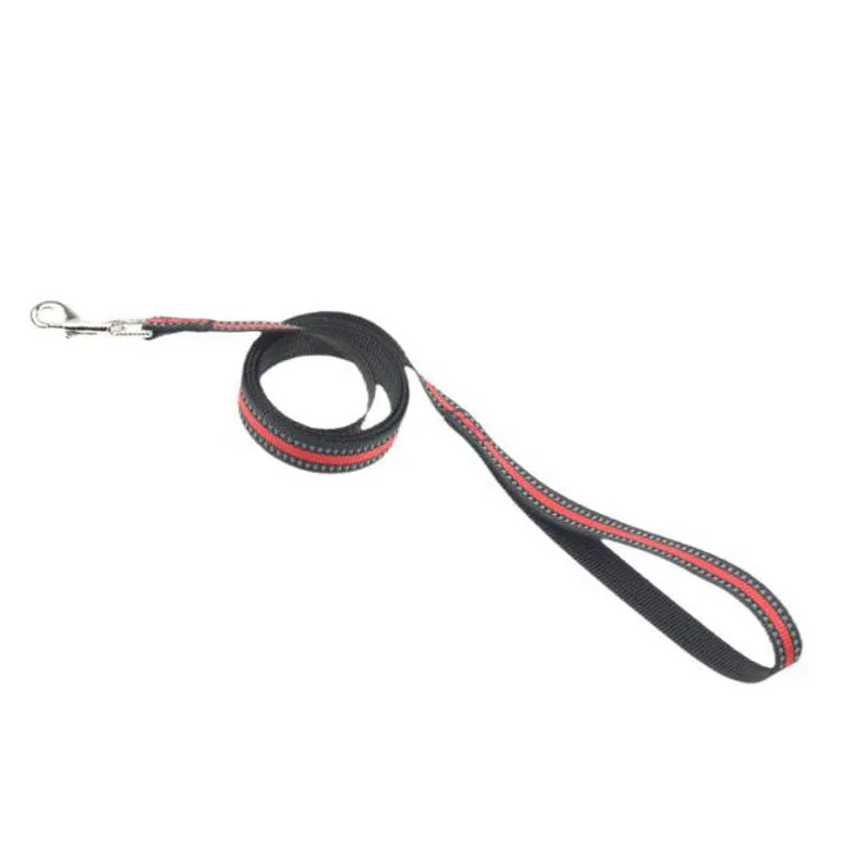 Nylon reflective traction rope collar set