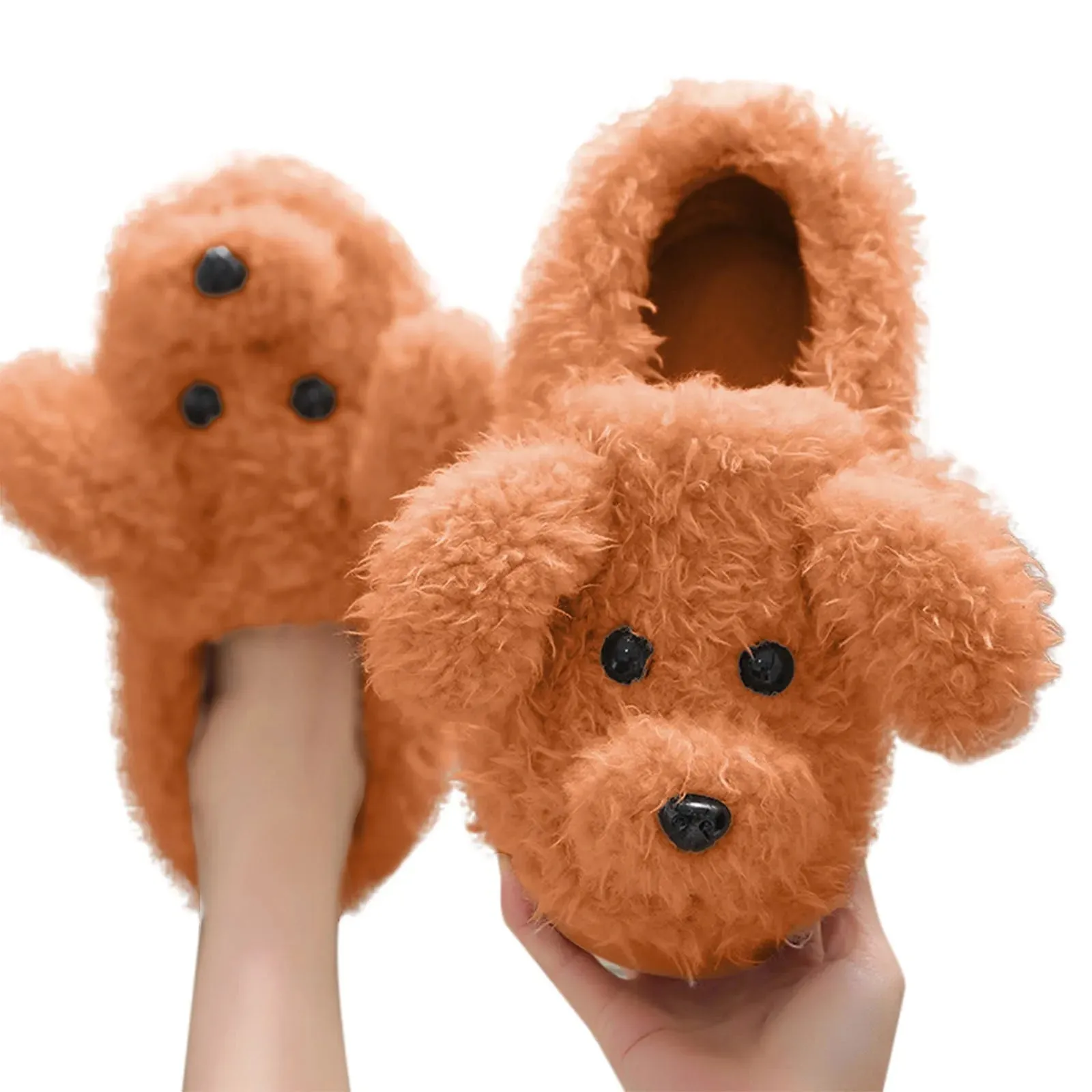 Pat and Pet Emporium | Shoes | Women's Warm Winter Dog Slippers