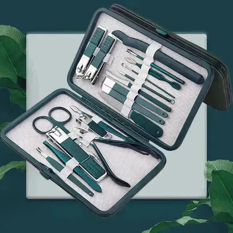 Pedicure Knife Nail Clippers Set Box Manicure Implement Nail Clippers Set