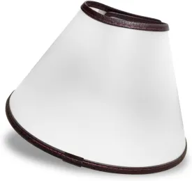 Pet Adjustable Dog Elizabeth Collar - Protective Recovery Cone Collar with Soft Edge for Anti-Bite, Surgery or Wound Healing (White, XL)