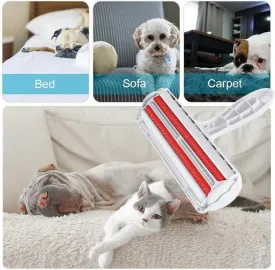 Pet Hair Remover Roller  Reusable Lint Roller for Dog & Cat Hair  Self-Cleaning Brush for Couch, Carpet, Furniture & Car Seats  Efficient Fur Removal Tool with Ergonomic Grip