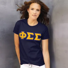 Phi Sigma Sigma Ladies T-Shirt - G200L - TWILL