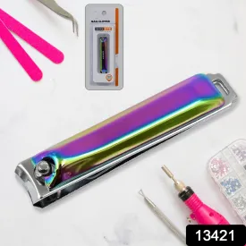 Portable Stainless Steel Large Nail Clippers with Nail File