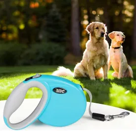 Retractable Pet Leash Heavy Duty Traction Dog Rope,360°Tangle-Free Dog Walking Leash,16ft Strong Reflective Nylon Tape with Anti-Slip Handle,1-Button Control