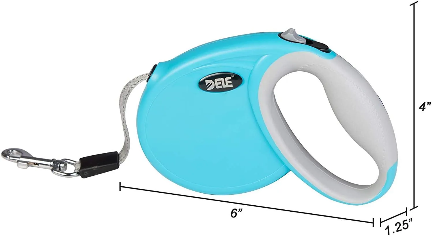 Retractable Pet Leash Heavy Duty Traction Dog Rope,360°Tangle-Free Dog Walking Leash,16ft Strong Reflective Nylon Tape with Anti-Slip Handle,1-Button Control