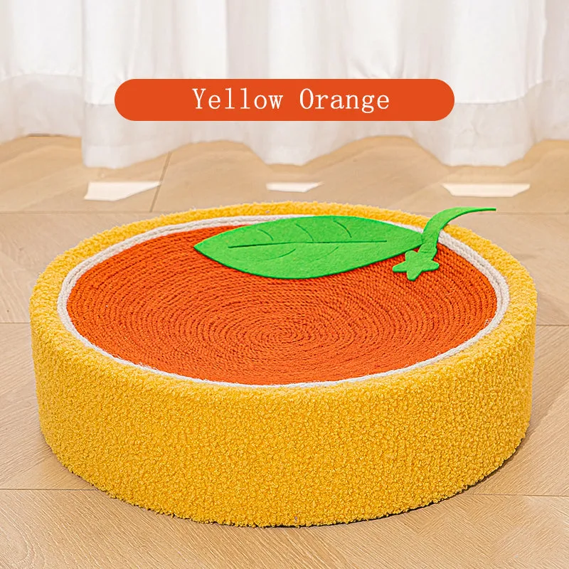 Round Cat Scratcher Pad  2 in 1