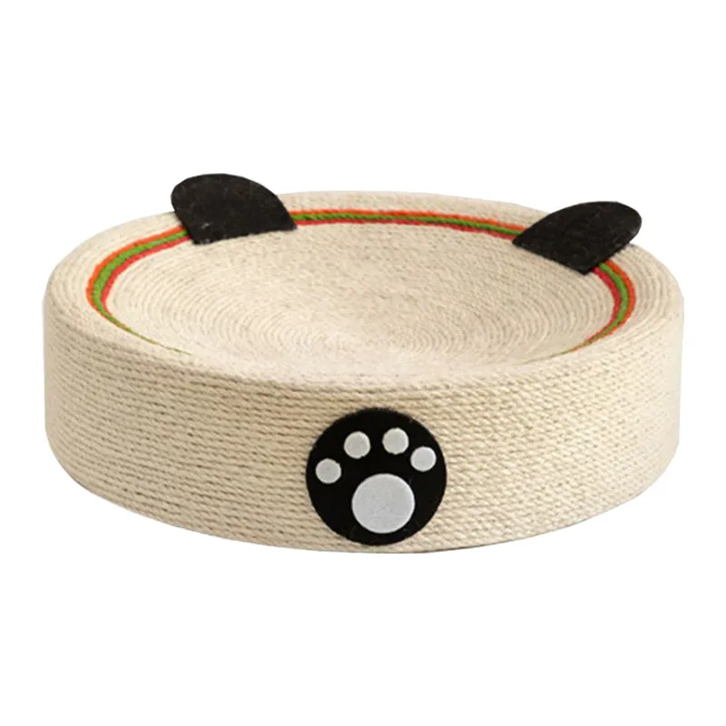 Round Cat Scratcher Pad  2 in 1
