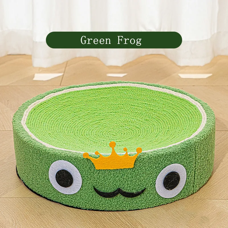 Round Cat Scratcher Pad  2 in 1