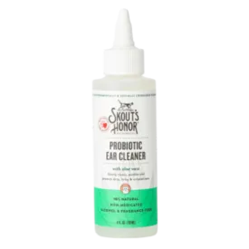 Skout's Honor Cat Probiotic Ear Cleaner 4-oz