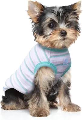 Teacup Dog Hawaiian Shirts, Puppy Clothes Summer T-shirts for Small Dogs and Cats, Printed Chihuahua Clothes Pet Apparel for Dog Boys