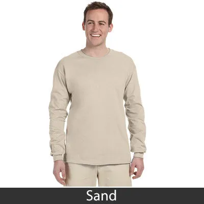 Theta Delta Chi Long-Sleeve Shirt, 2-Pack Bundle Deal - Gildan 2400 - TWILL