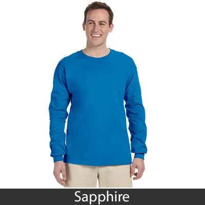 Theta Delta Chi Long-Sleeve Shirt, 2-Pack Bundle Deal - Gildan 2400 - TWILL