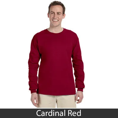 Theta Delta Chi Long-Sleeve Shirt, 2-Pack Bundle Deal - Gildan 2400 - TWILL