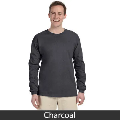 Theta Delta Chi Long-Sleeve Shirt, 2-Pack Bundle Deal - Gildan 2400 - TWILL
